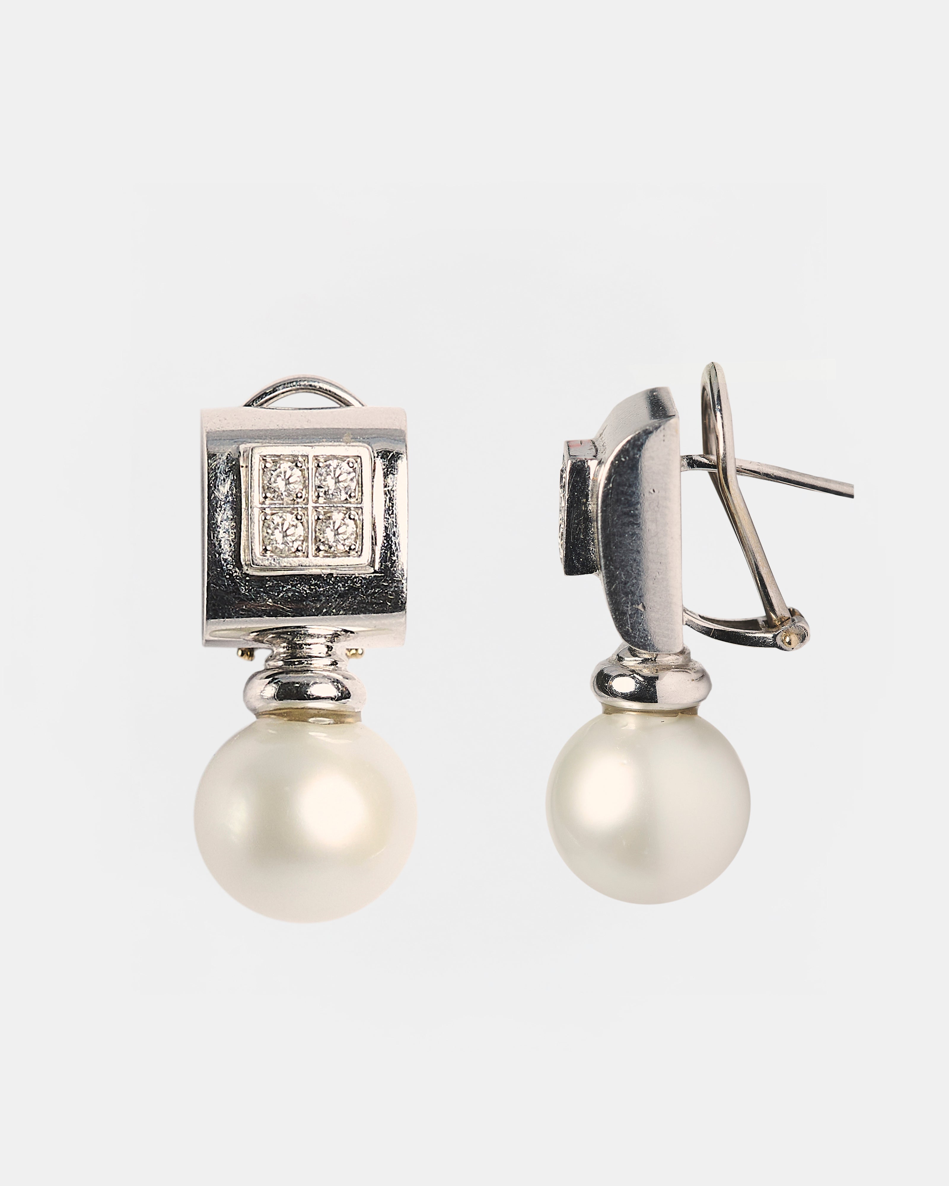 PENDIENTES PERLAS AUSTRALIANAS