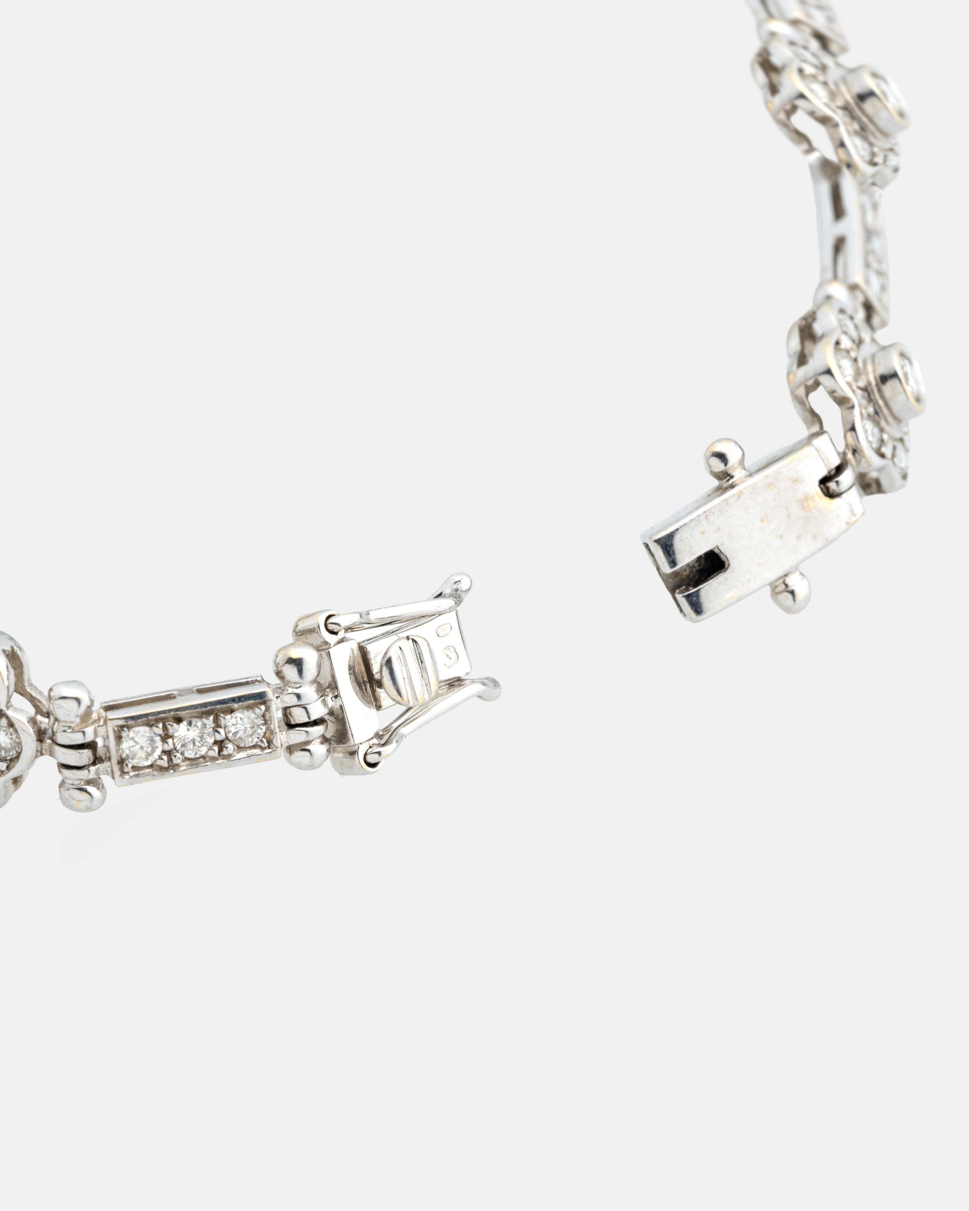 PULSERA DE ROSETA DE DIAMANTES