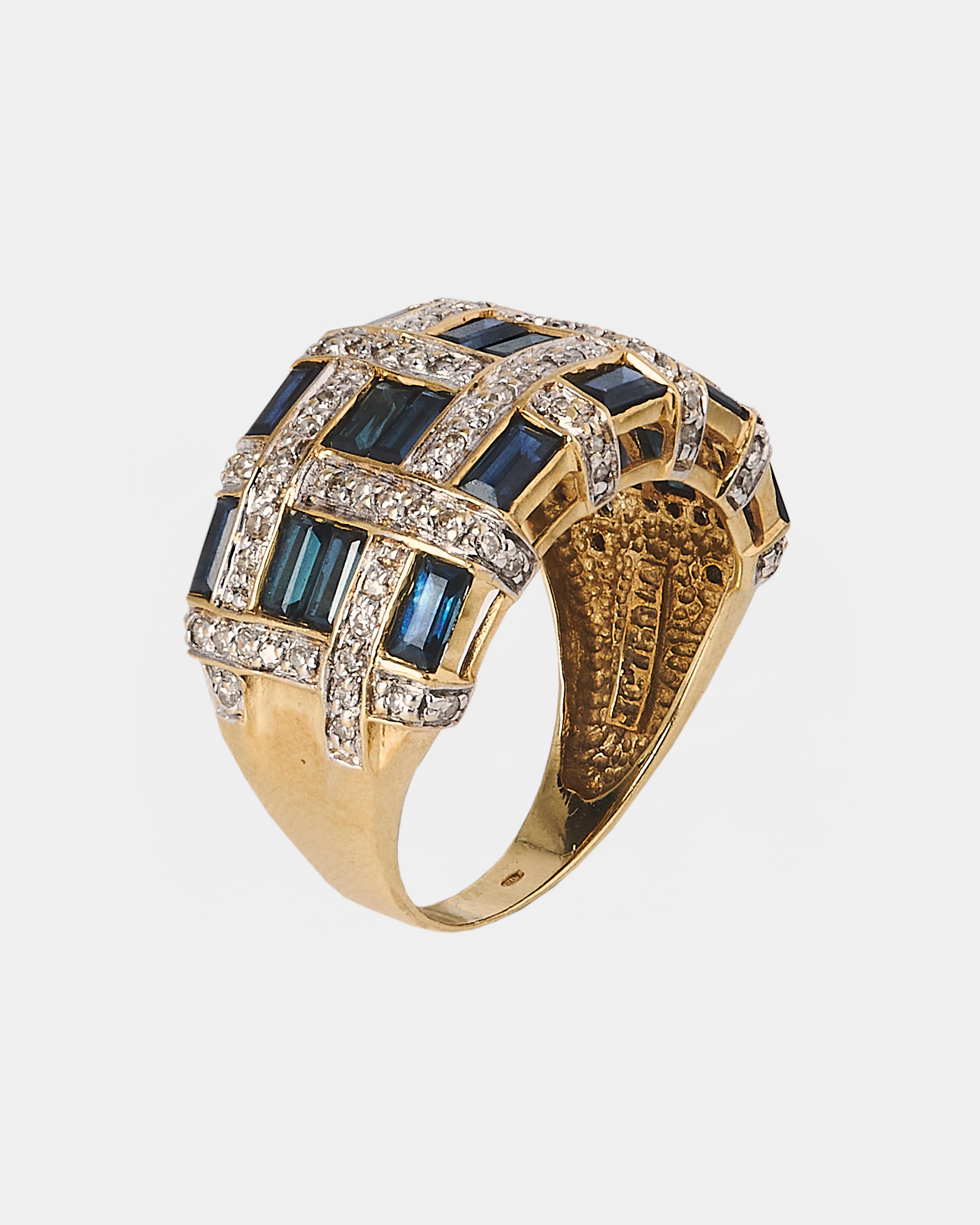 SORTIJA BANDA DE ZAFIROS