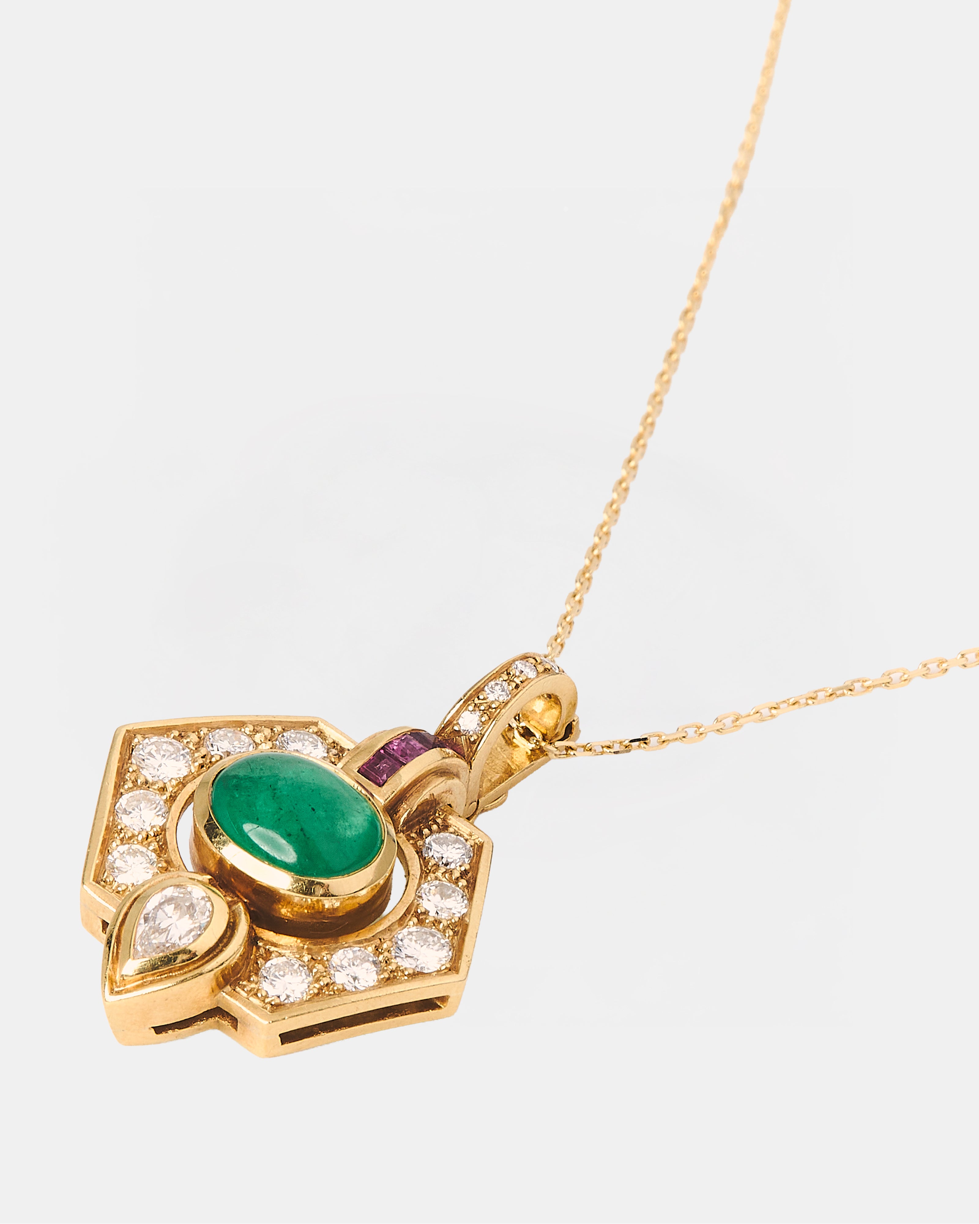 COLGANTE DE ESMERALDA