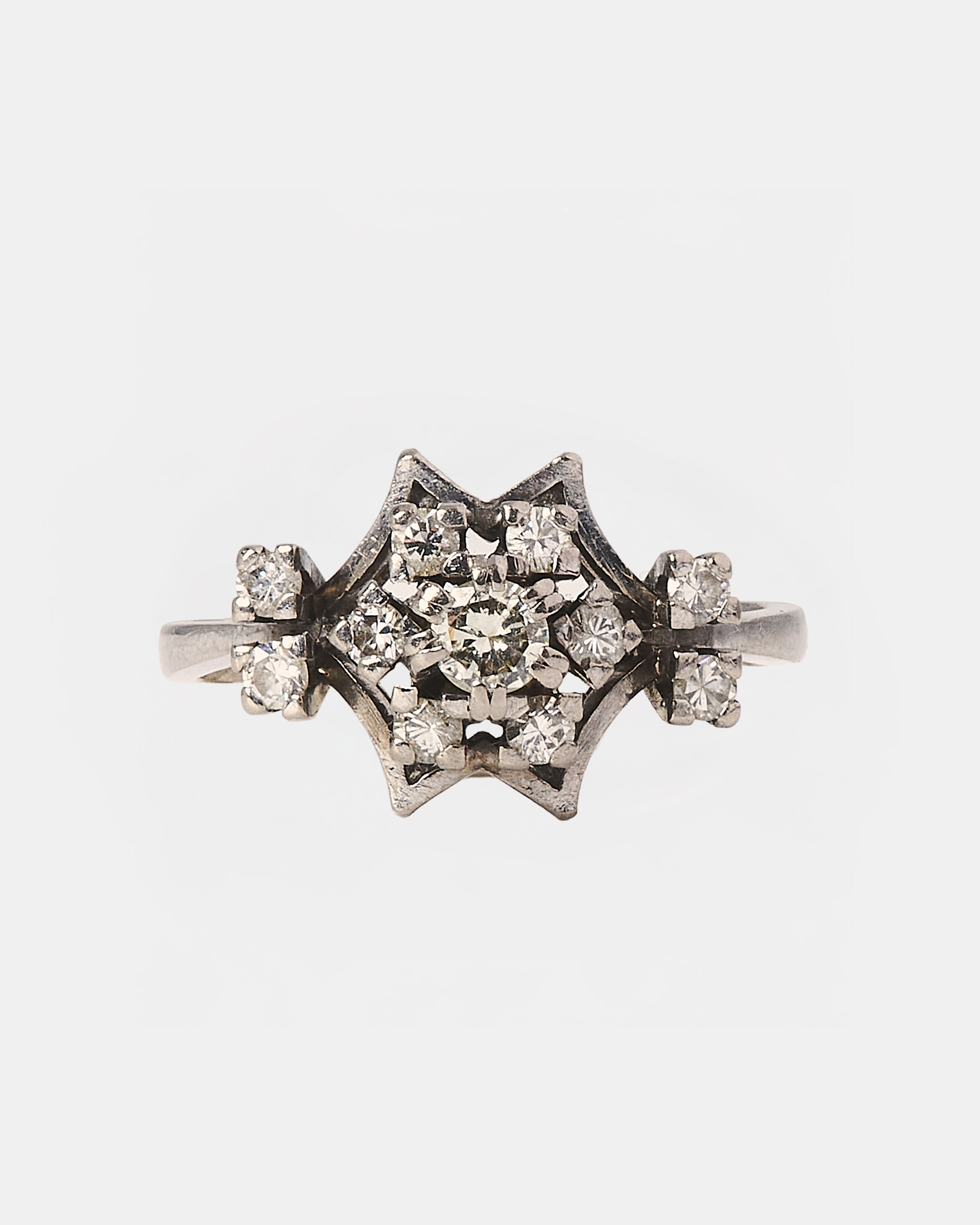 SORTIJA VINTAGE DE DIAMANTES