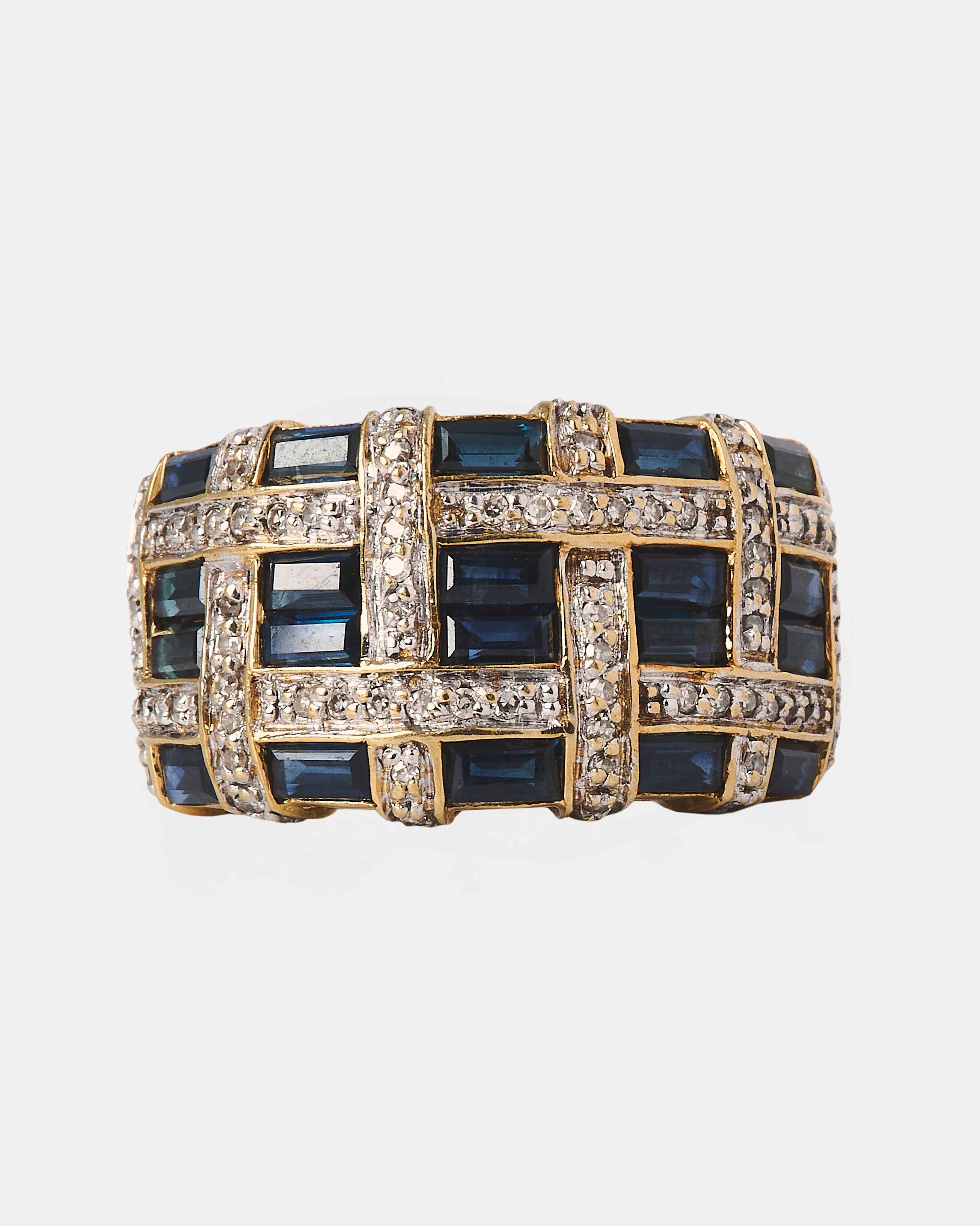 SORTIJA BANDA DE ZAFIROS