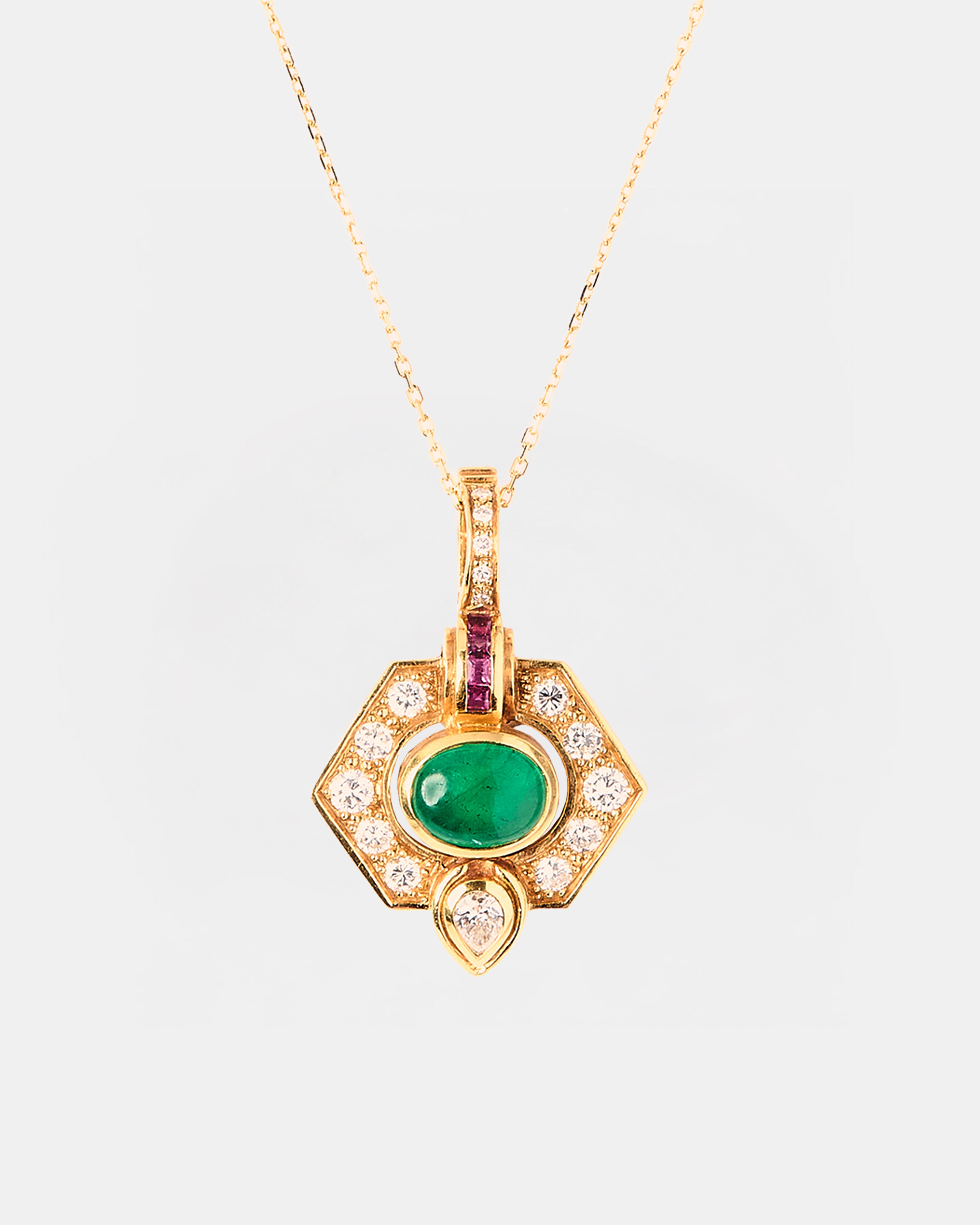 COLGANTE DE ESMERALDA