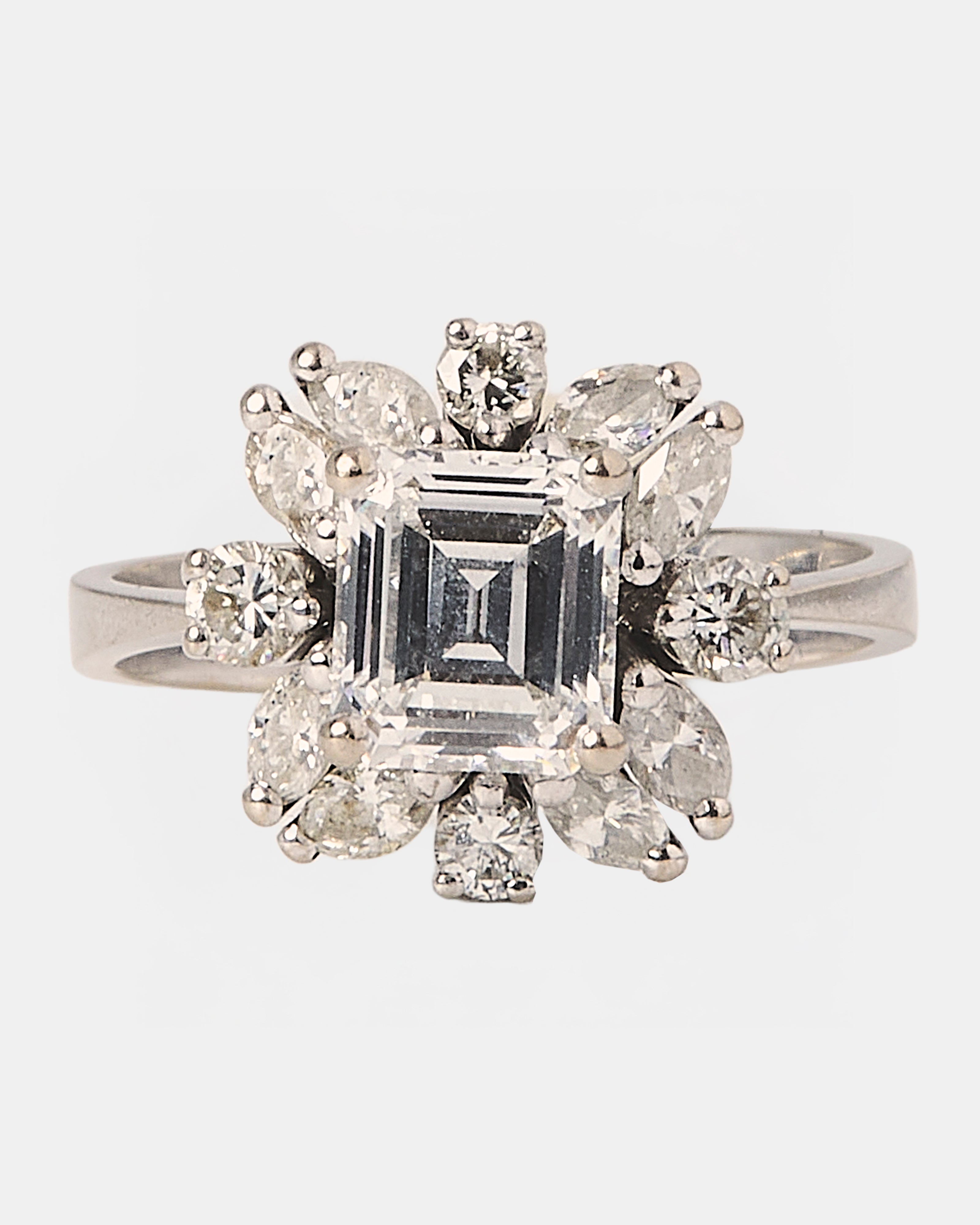 ROSETA DIAMANTE TALLA ESMERALDA