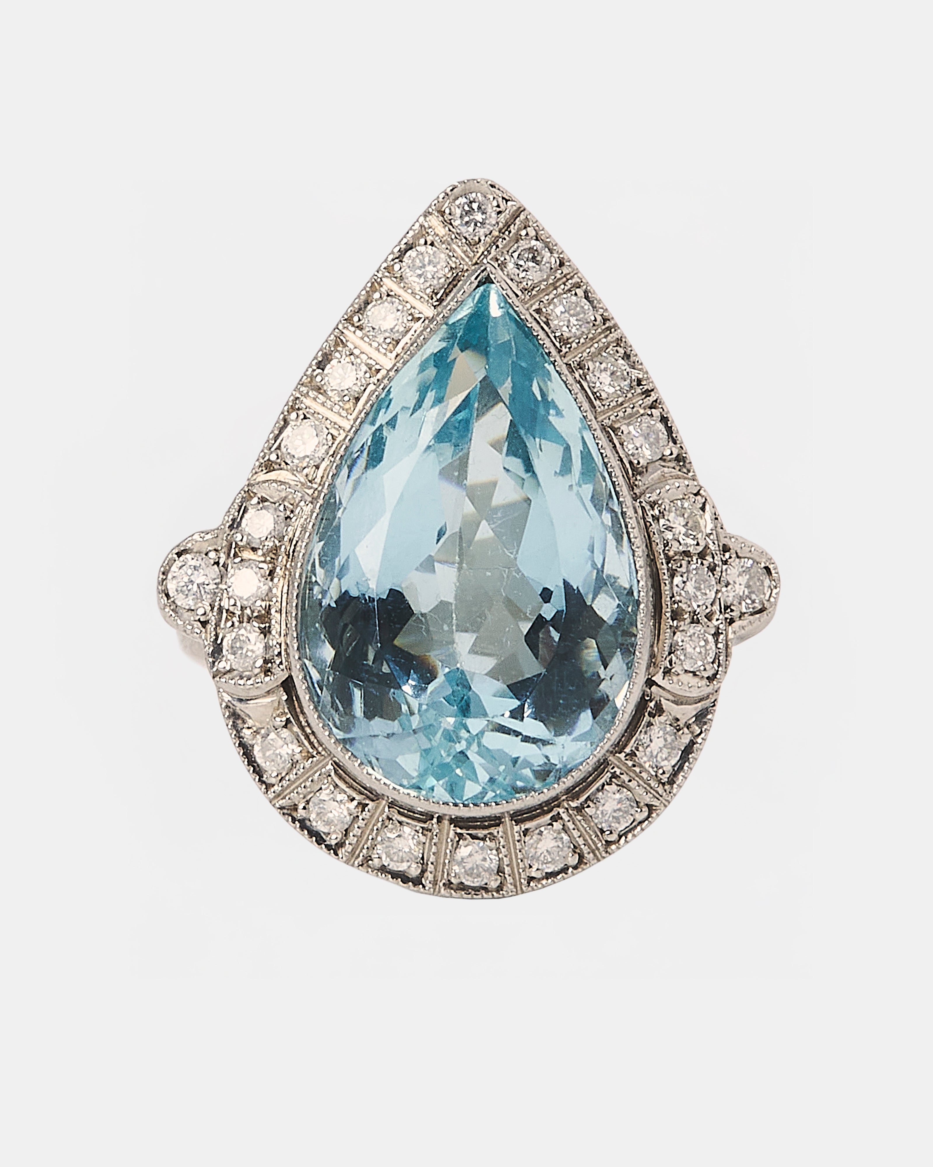 GRAN SORTIJA AGUAMARINA