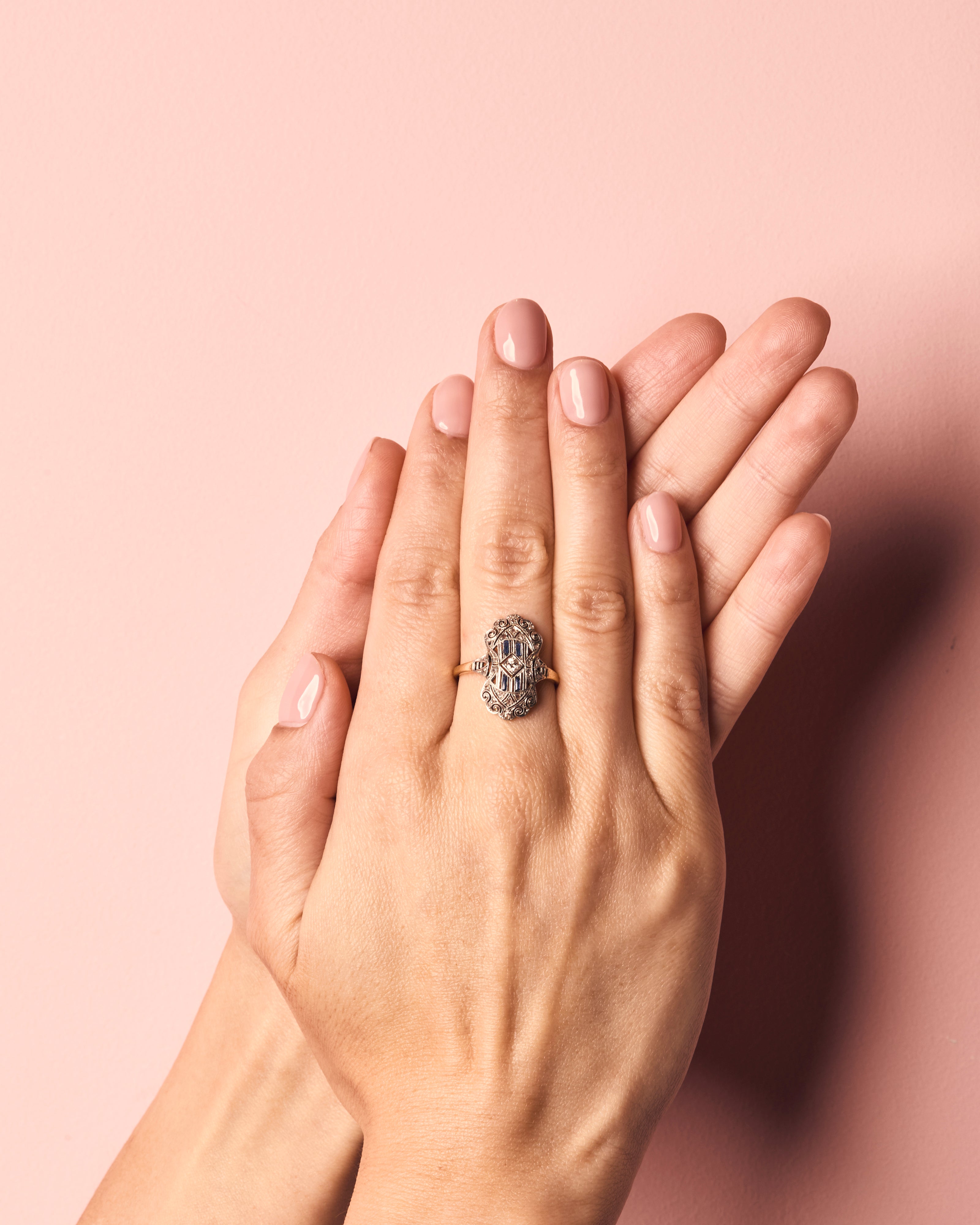 ANILLO ART DECO
