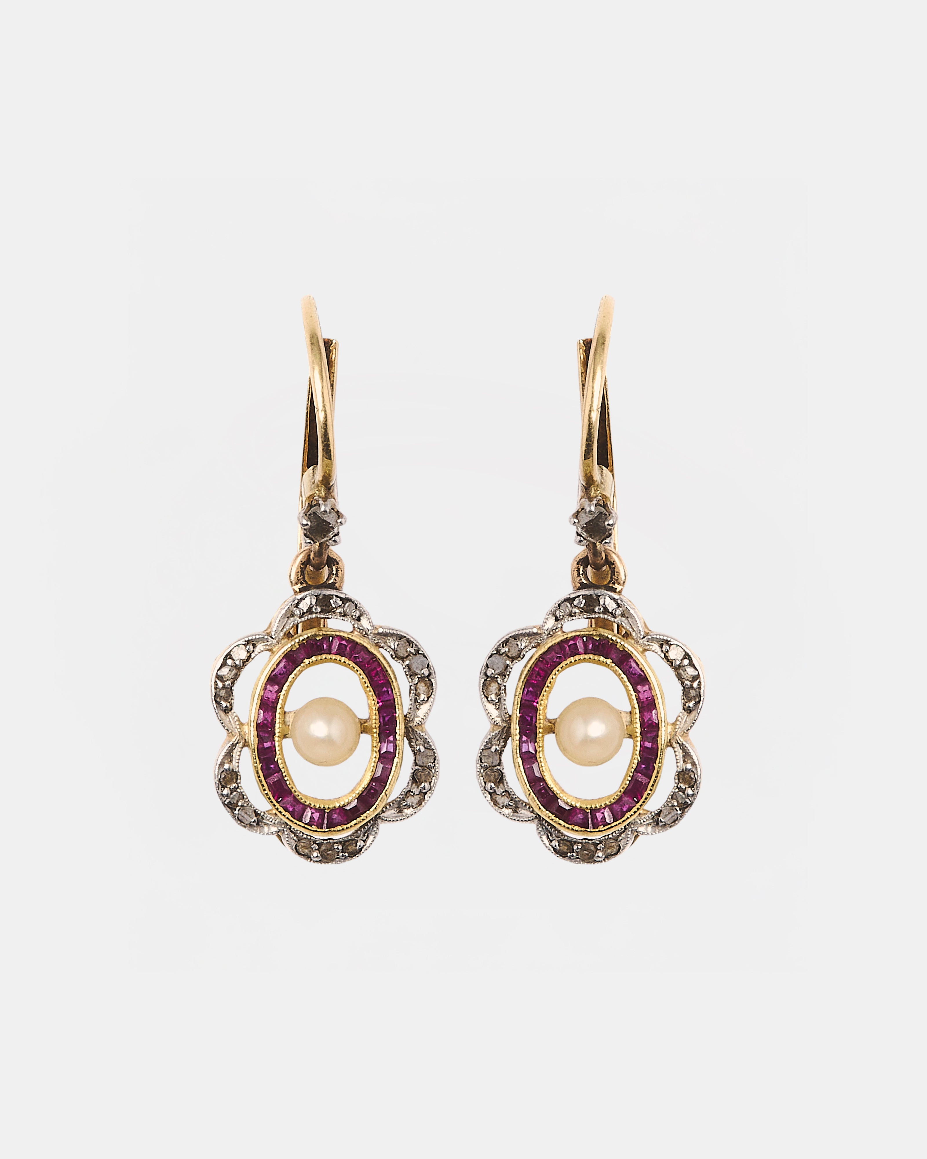 PENDIENTES ANTIGUOS ART DECO