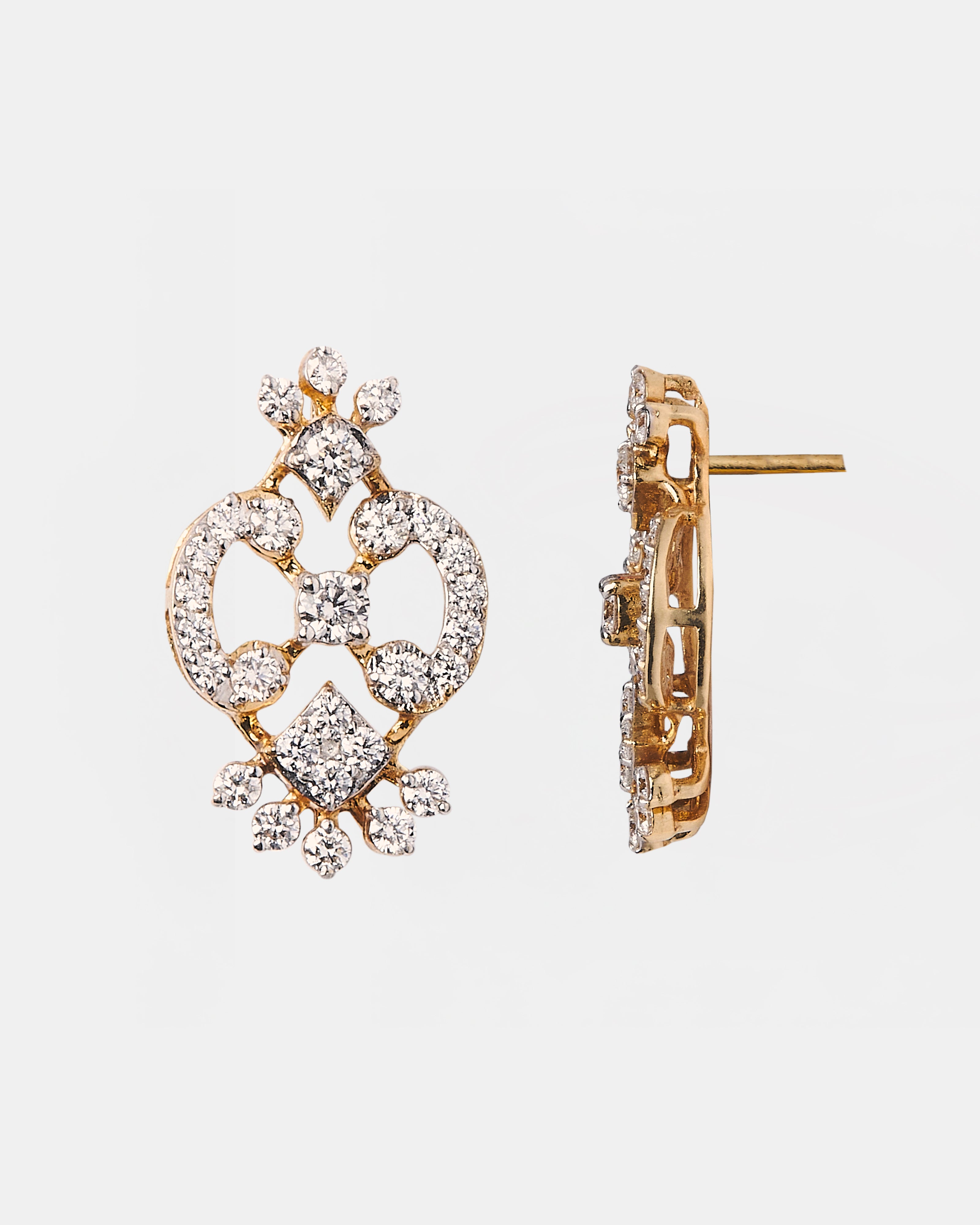 PENDIENTES CORTOS CONTEMPORANEOS