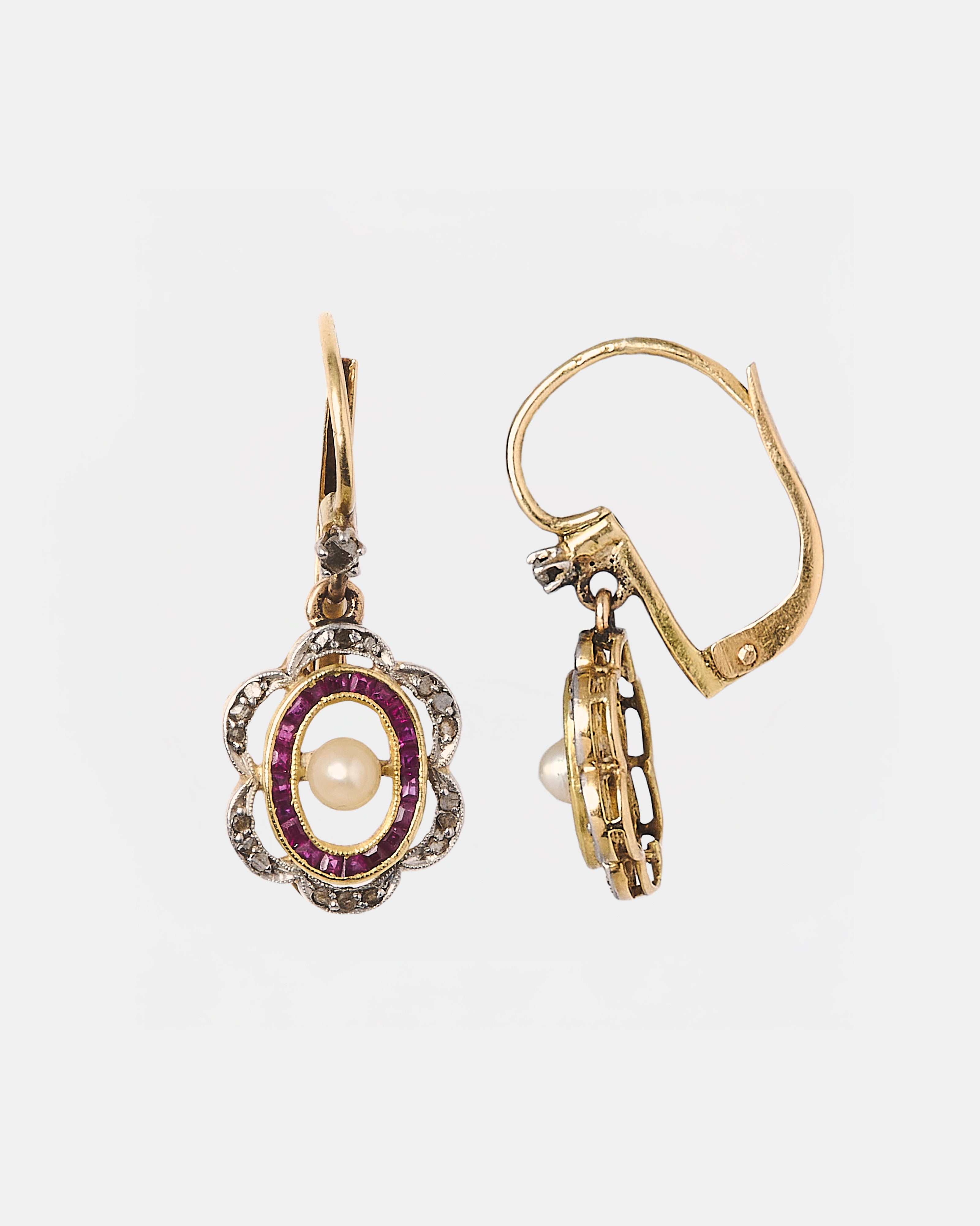 PENDIENTES ANTIGUOS ART DECO
