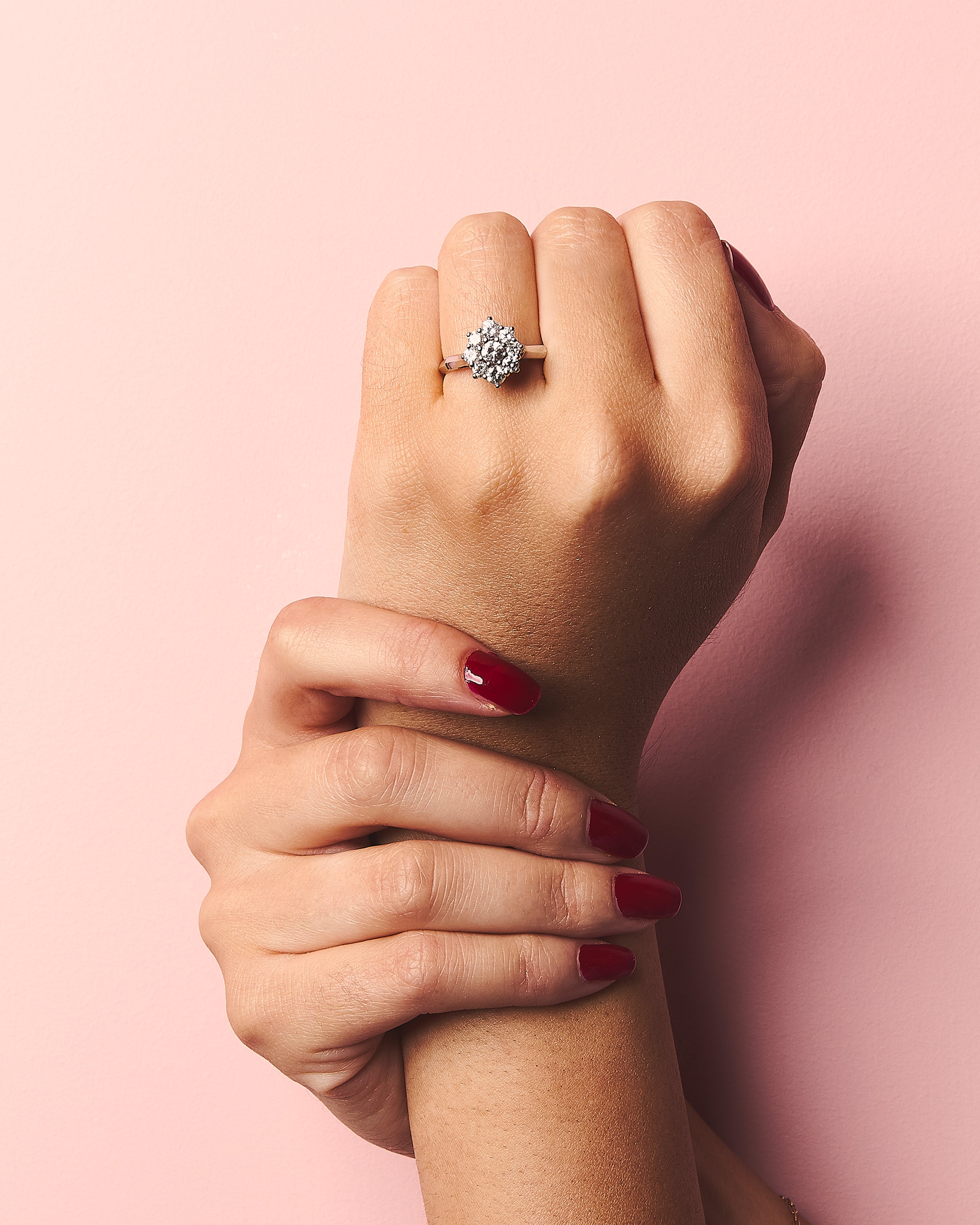 ROSETA DE DIAMANTES
