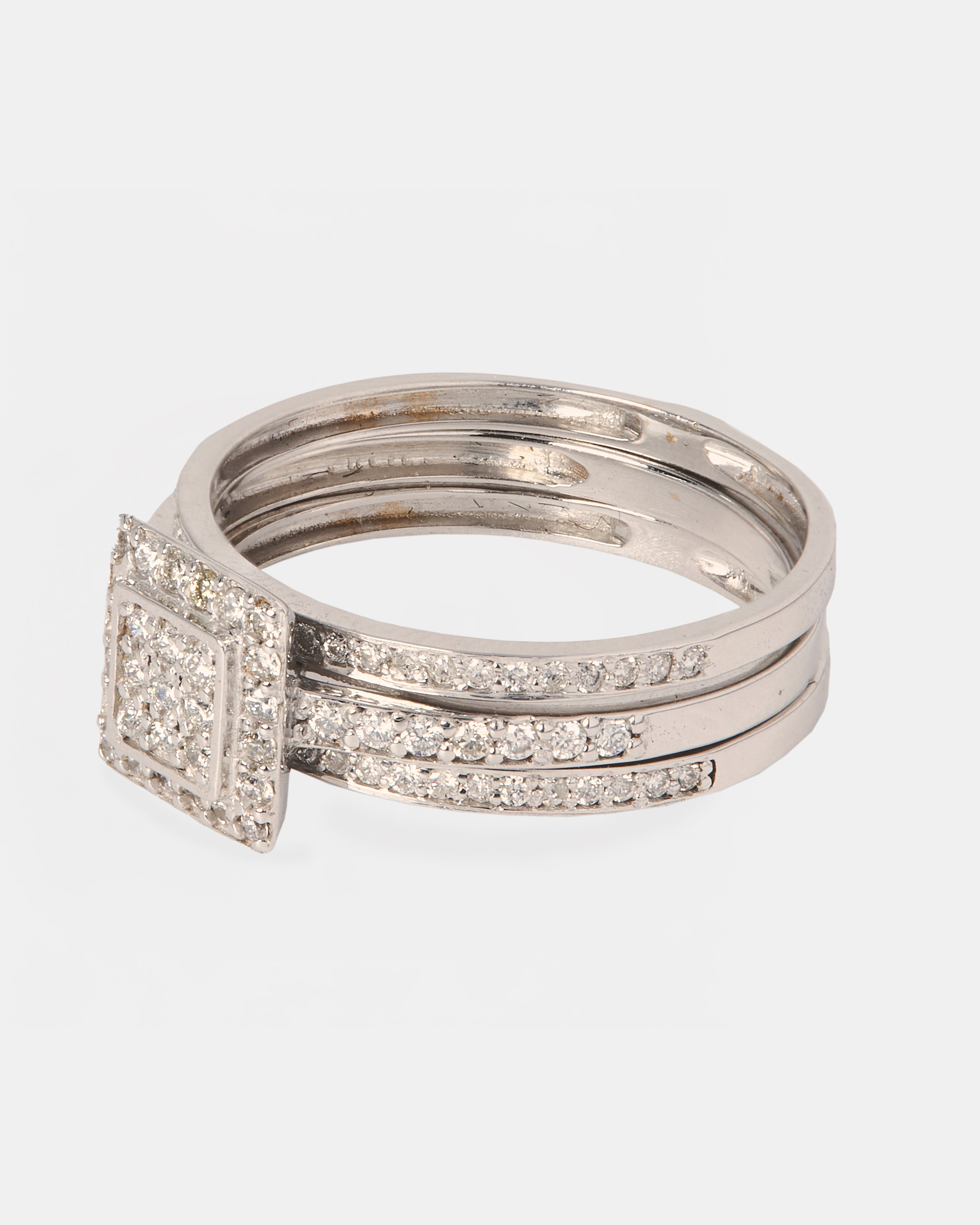SORTIJA DIAMANTE DESMONTABLE CONTEMPORANEA