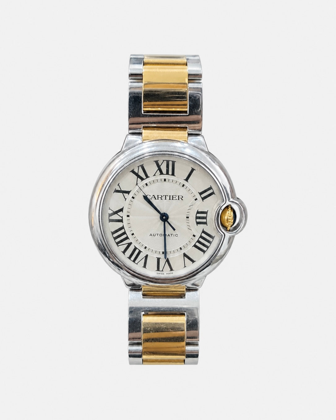 Cartier Ballon Blue 36mm, Acero y oro