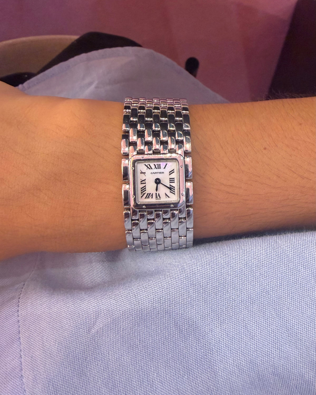 Cartier Panthere, Acero, Vintage contemporáneo