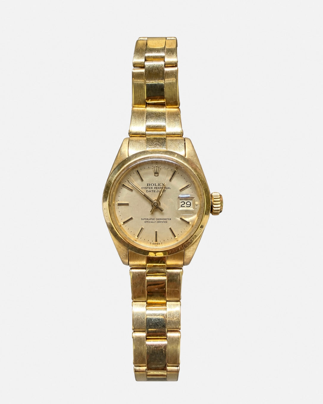 Rolex datejust lady oro, Oro, Vintage contemporáneo