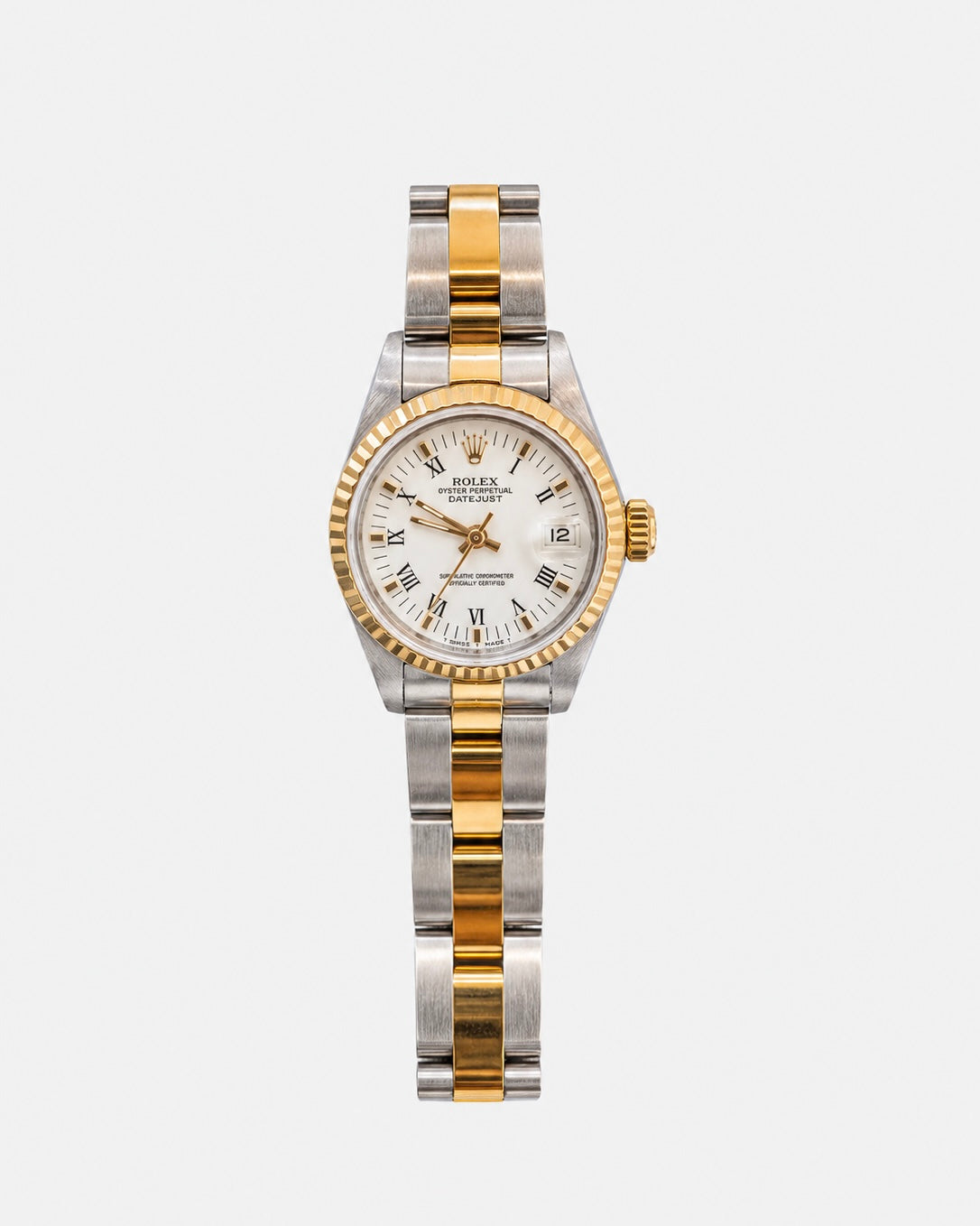 Rolex Oyster lady, Acero y oro, Vintage contemporáneo